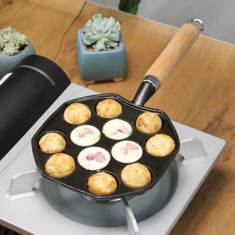 Commercial Kitchen Appliances - Baking Takoyaki Pan 14 Holes Gift
