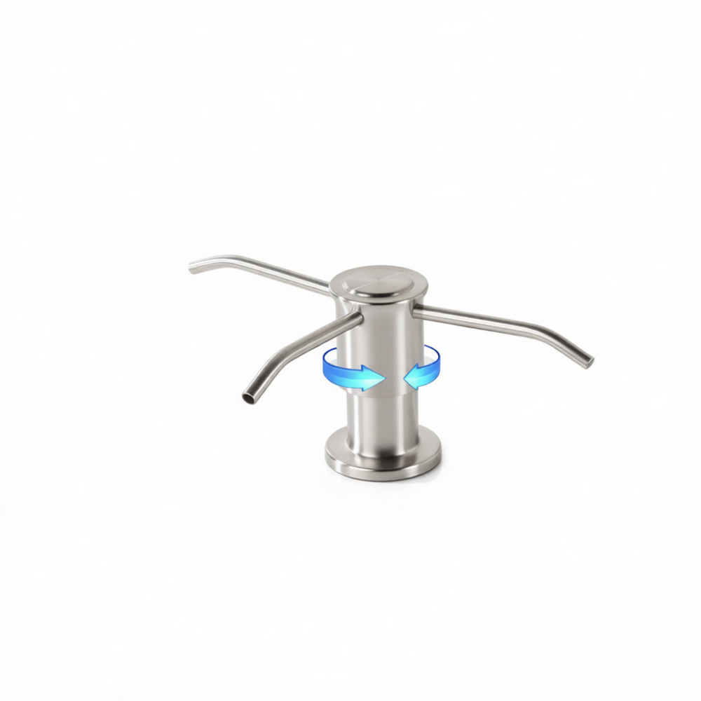 Commercial Kitchen Hardware - Built In Kitchen Sink Soap Dispenser
