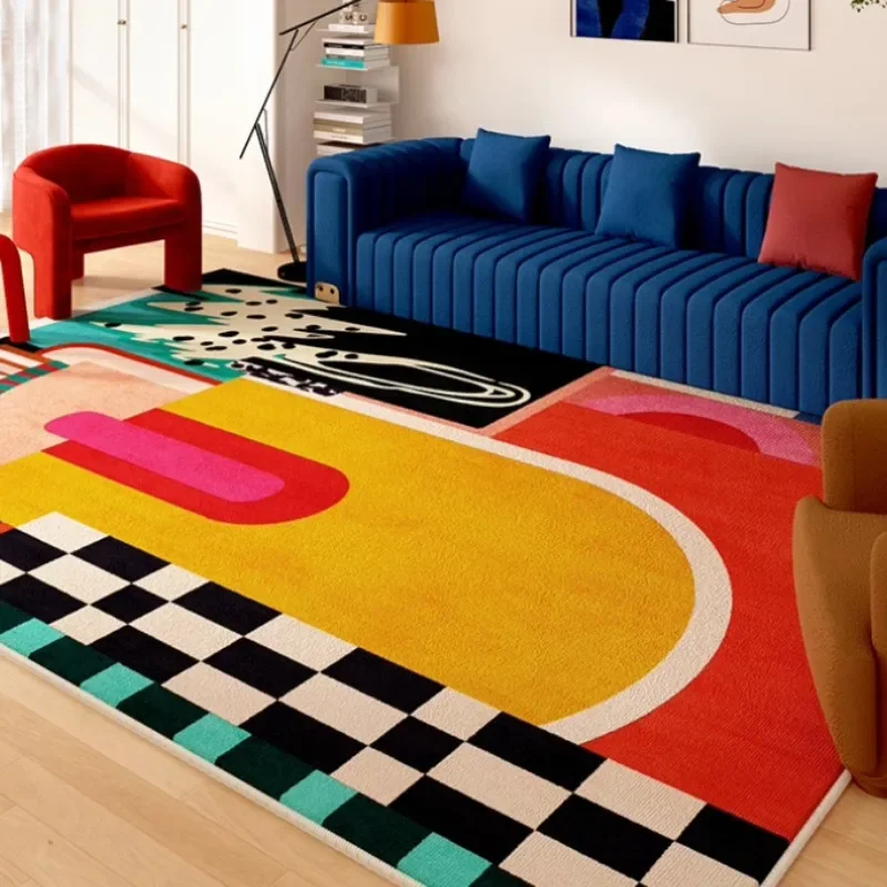 Commercial Dishwasher Table - Living Room Carpet Art Irregular Color