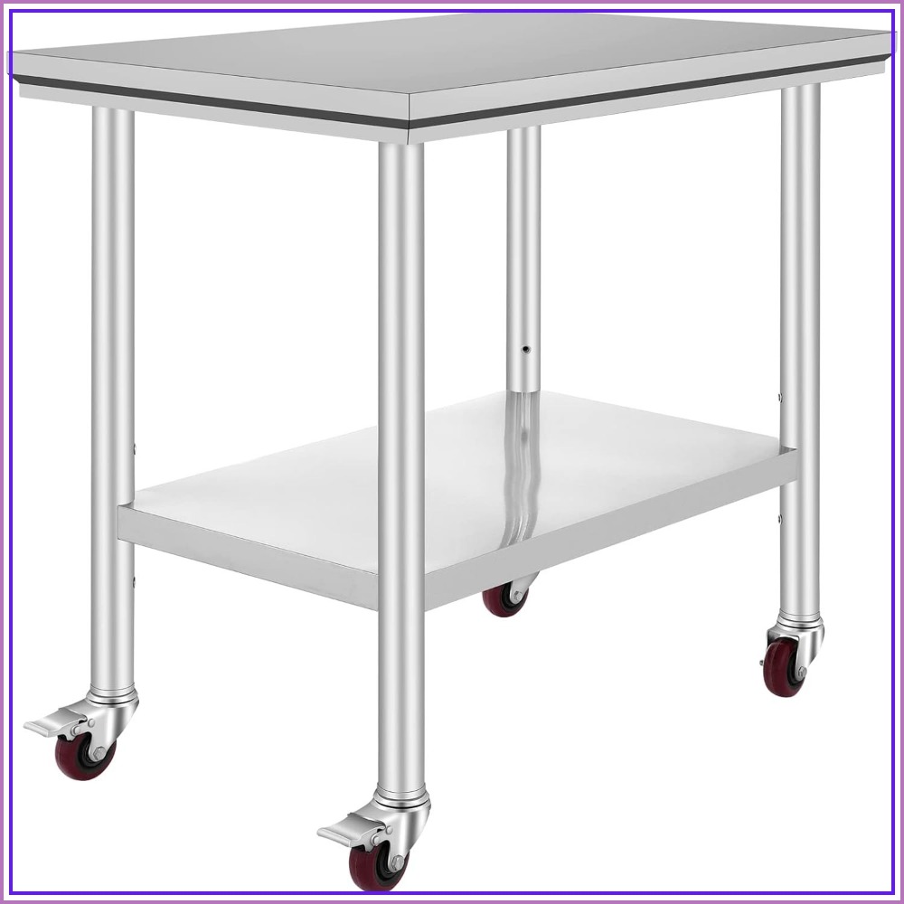 Commercial Kitchen Images - Stainless Steel Work Table 36x24 Inch