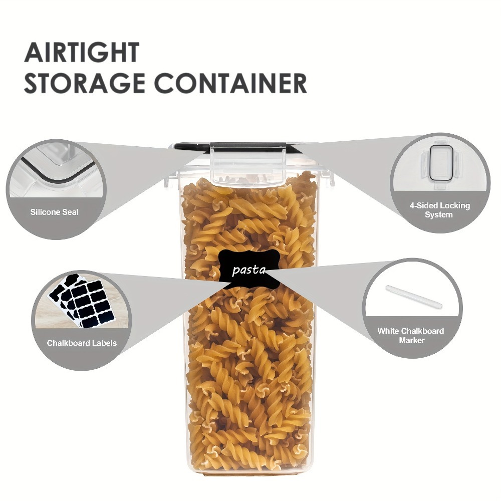 24Pcs Food Storage Containers  - Commercial Kitchen Utensil Holder recension och pris