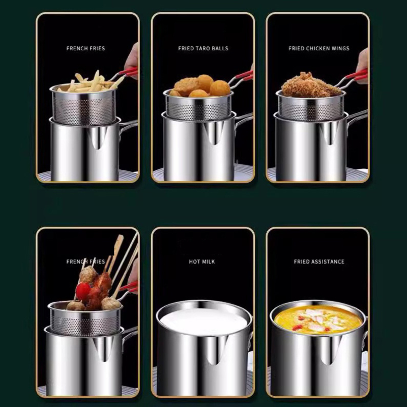 304 Stainless Steel Deep Fryer - Commercial Kitchen Appliances recension och pris