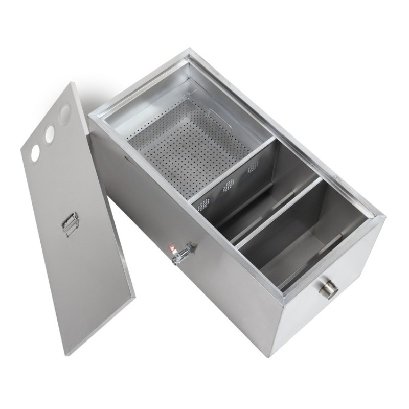Stainless steel grease trap oi - Commercial Kitchen Grease Trap recension och pris