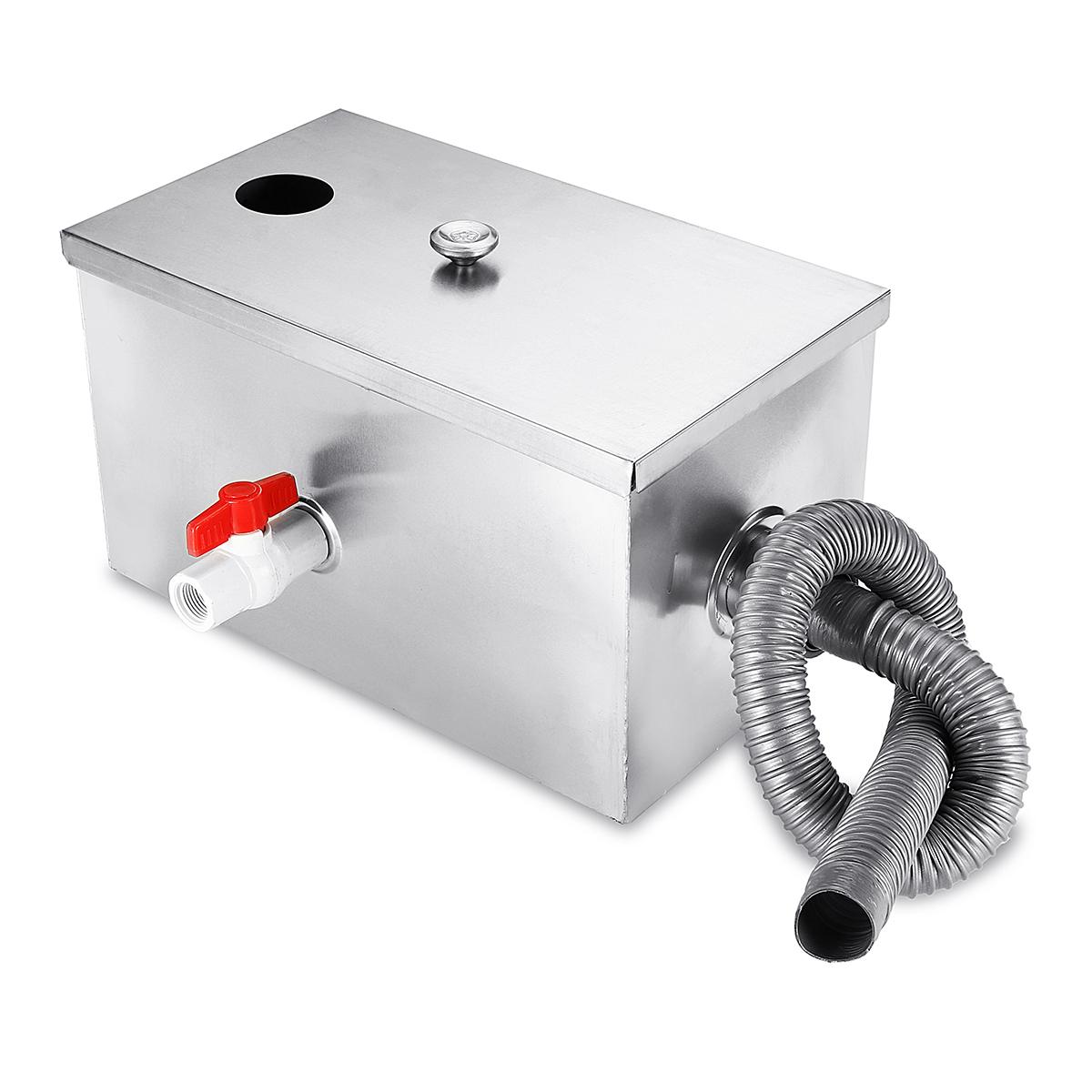 Stainless Steel Grease Trap, O - Commercial Kitchen Grease Trap recension och pris