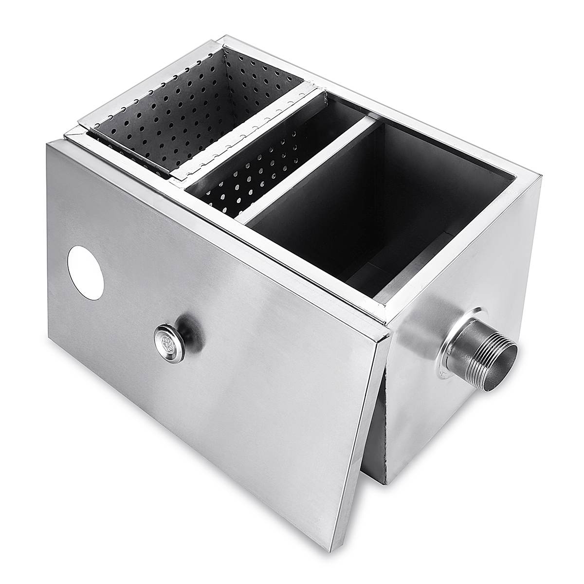 Stainless Steel Grease Trap, O - Commercial Kitchen Grease Trap recension och pris