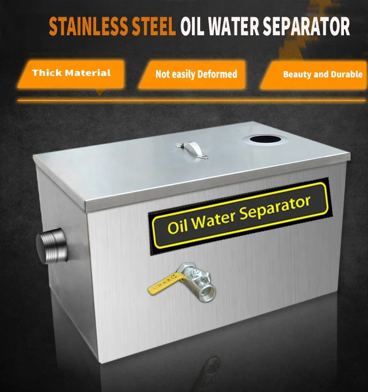 Oil Water Separator/commercial - Commercial Kitchen Grease Trap recension och pris