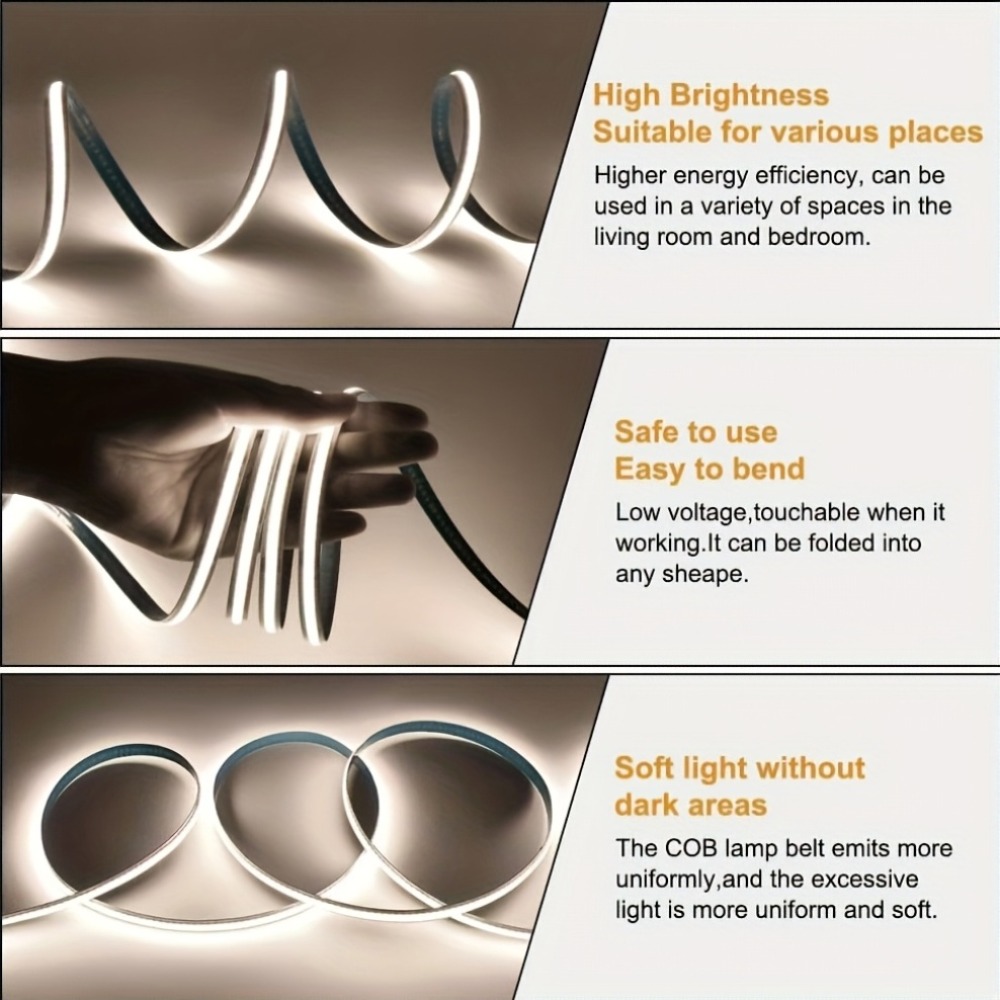 USB LED Strip Lights 5V 320LED - Commercial Kitchen Light recension och pris
