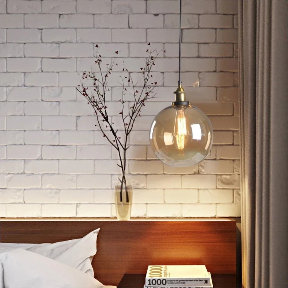 Nordic Retro Style Glass Penda - Commercial Kitchen Light recension och pris