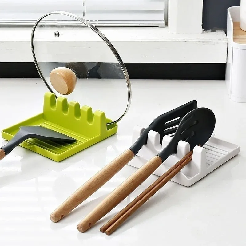 Pan Lid Holder Supports Spoons - Commercial Kitchen Utensil Holder recension och pris