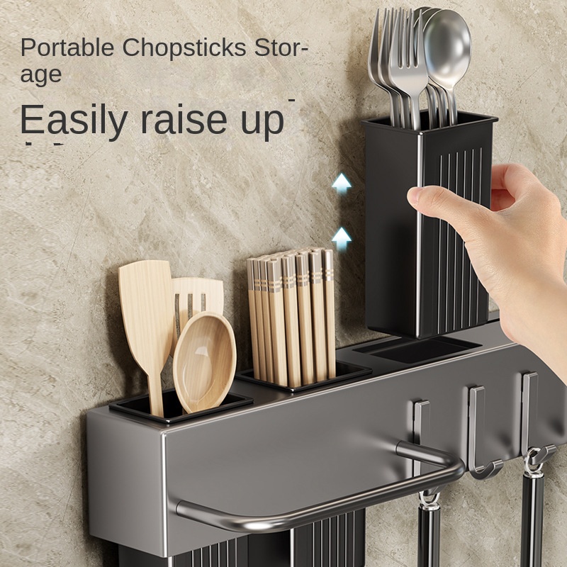 Tool-free Kitchen Shelf, Kitch - Commercial Kitchen Utensil Holder recension och pris