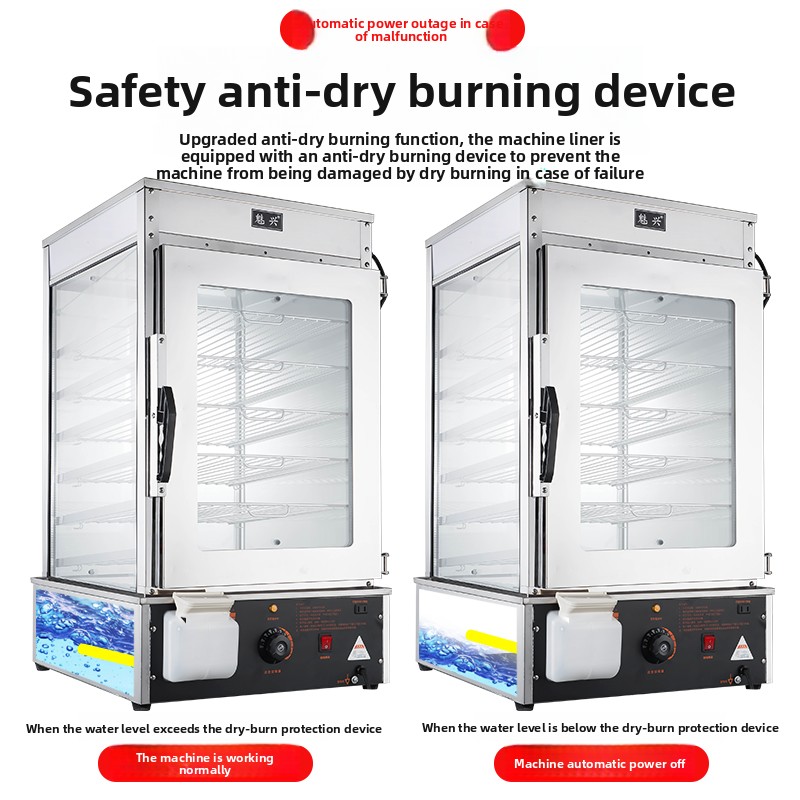 220V Commercial Steamer Machin - Commercial Steamer Cabinet recension och pris