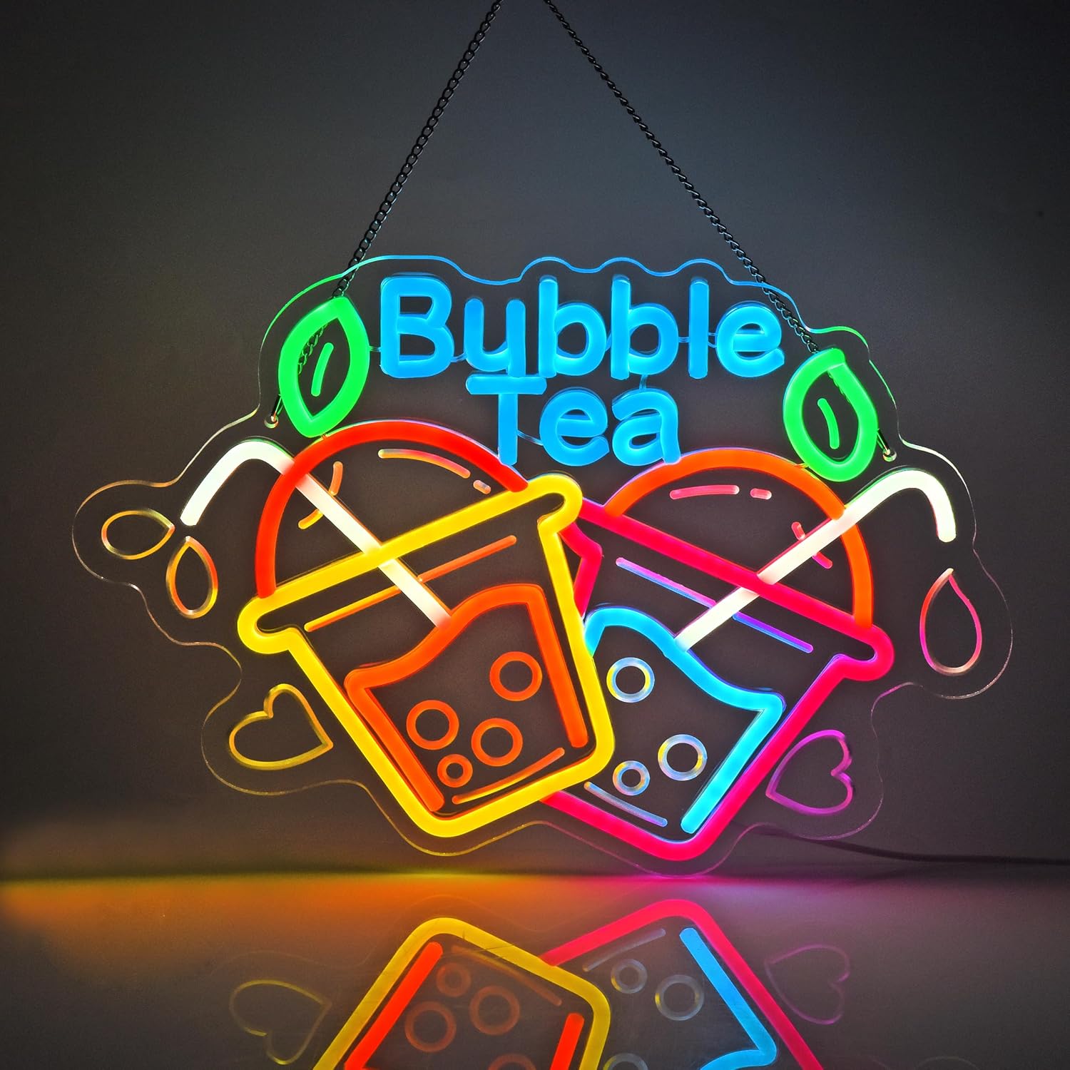 Bubble Tea Neon Sign USB Led L - Commercial Kitchen Light recension och pris