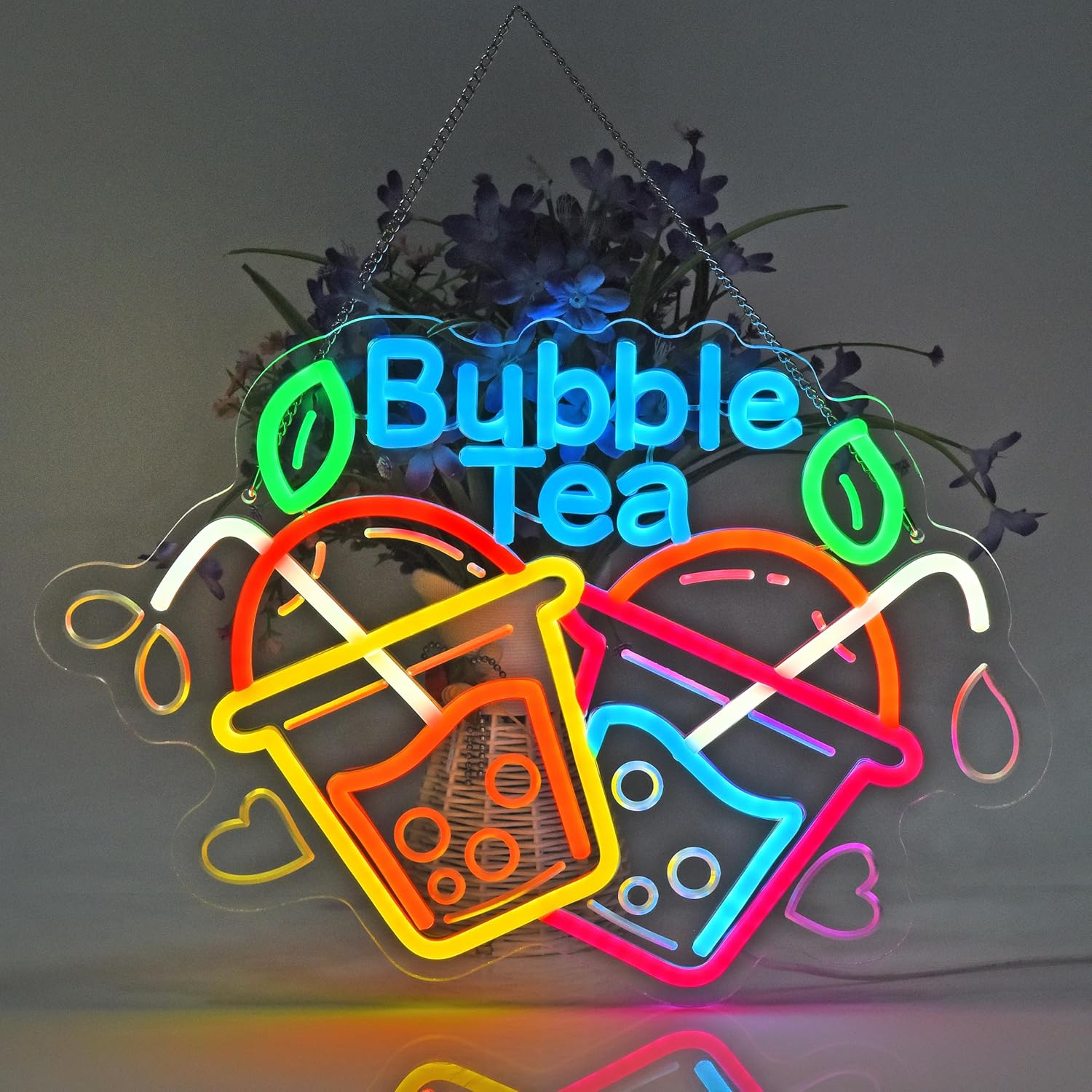 Bubble Tea Neon Sign USB Led L - Commercial Kitchen Light recension och pris