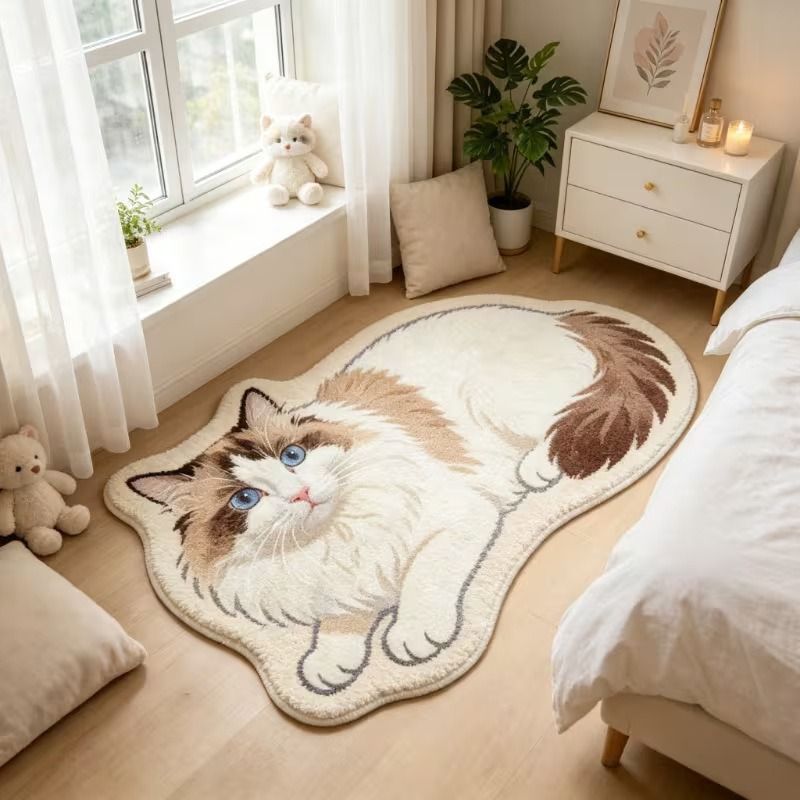 VIKAMA Cute Cat Shaped Plush A - Commercial Dishwasher Table recension och pris