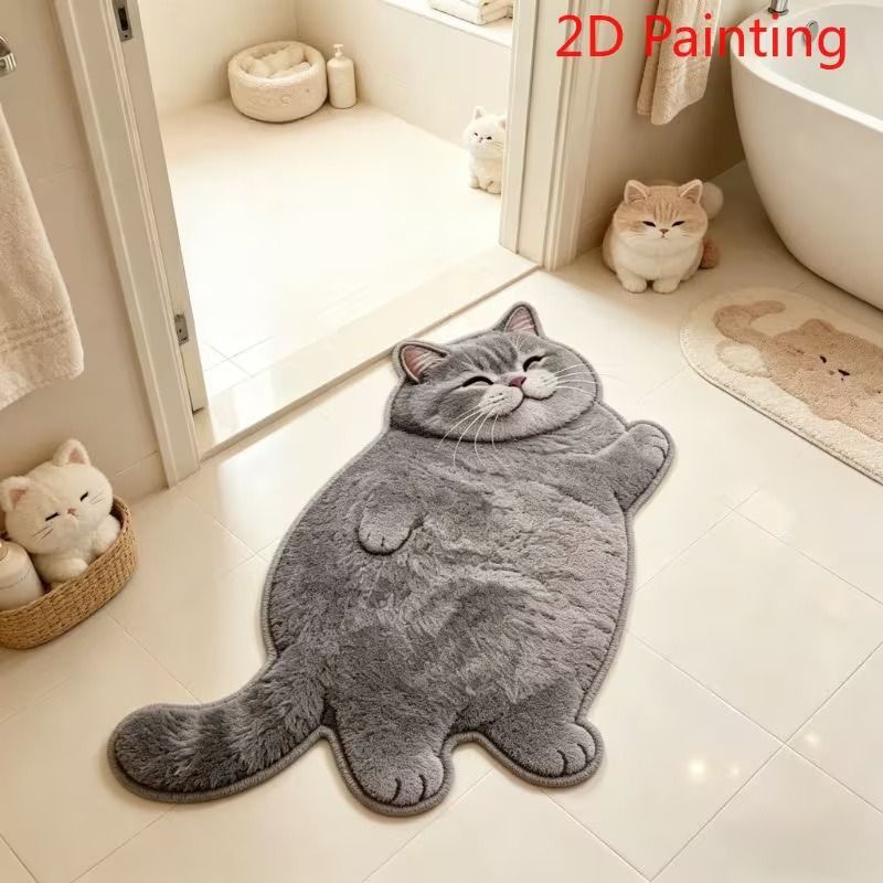 VIKAMA Cute Cat Shaped Plush A - Commercial Dishwasher Table recension och pris
