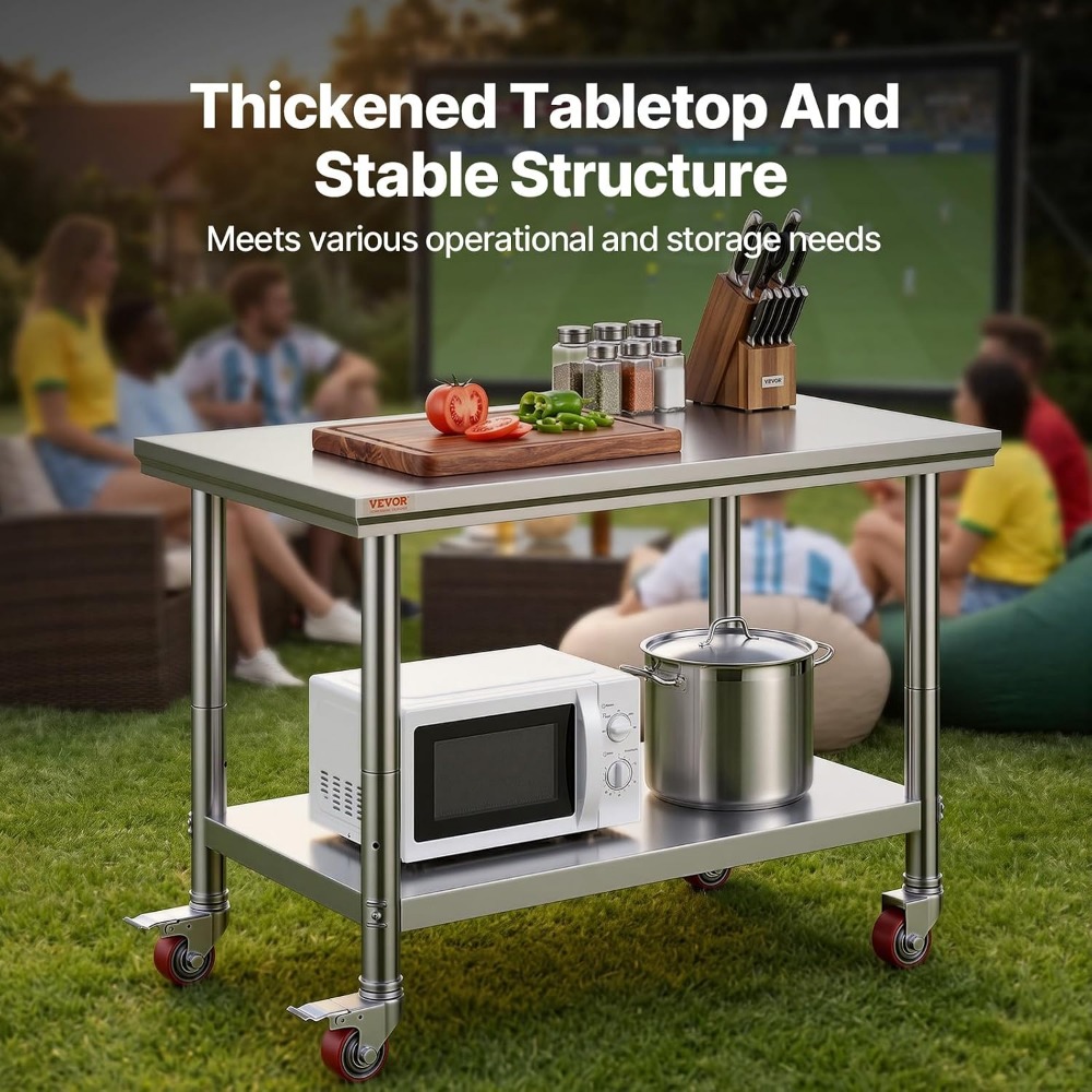 Stainless Steel Work Table 36x - Commercial Kitchen Images recension och pris