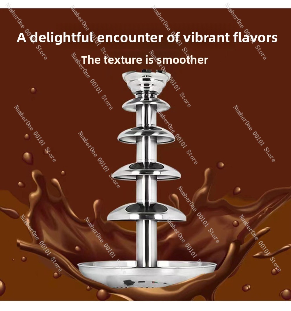 4-7 layers chocolate fountain  - Chocolate Fountain Commercial recension och pris