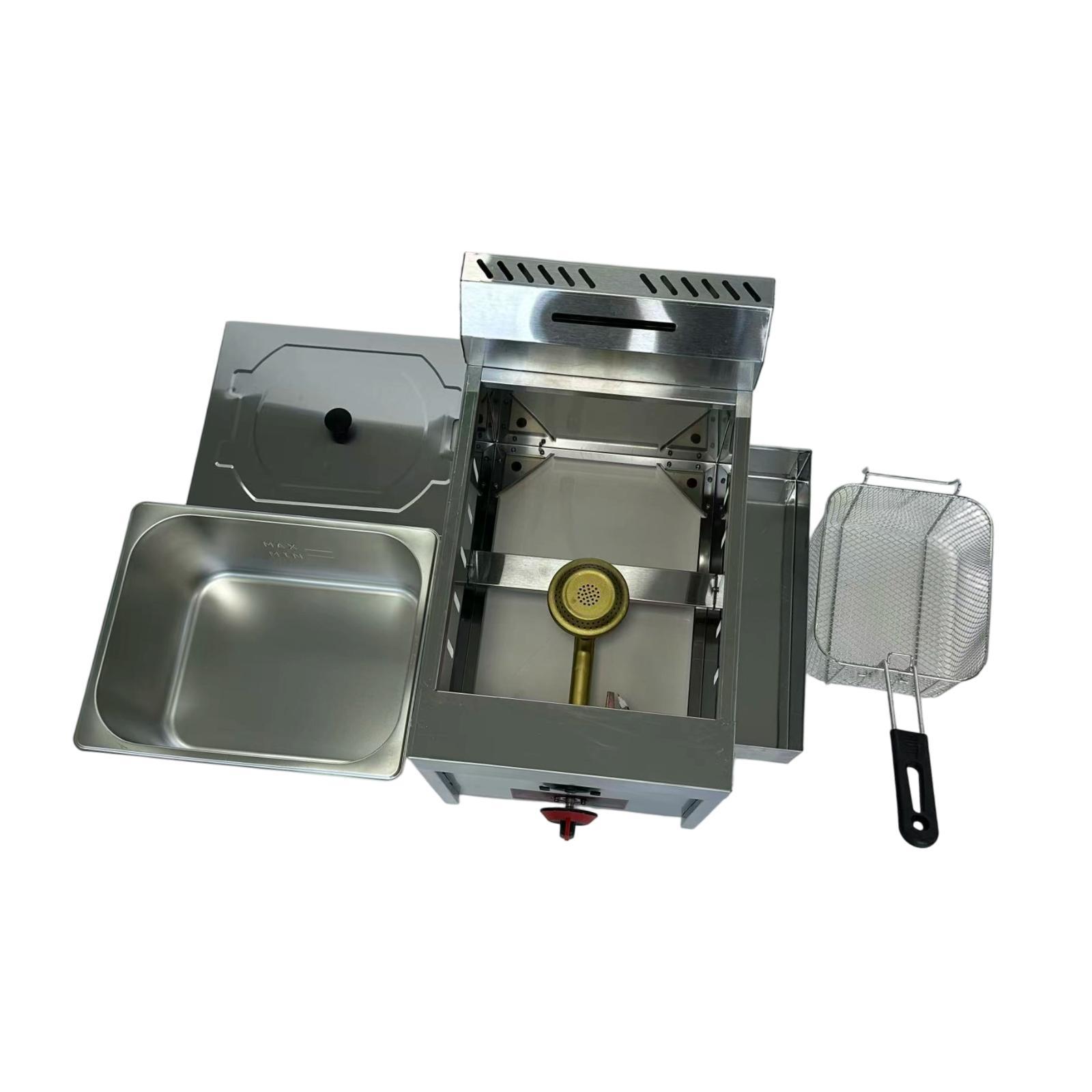 Commercial Deep Fryer Gas Frye - Commercial Kitchen Appliances recension och pris