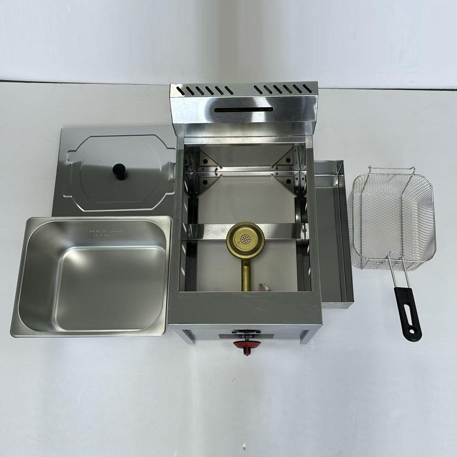 Commercial Deep Fryer Gas Frye - Commercial Kitchen Appliances recension och pris
