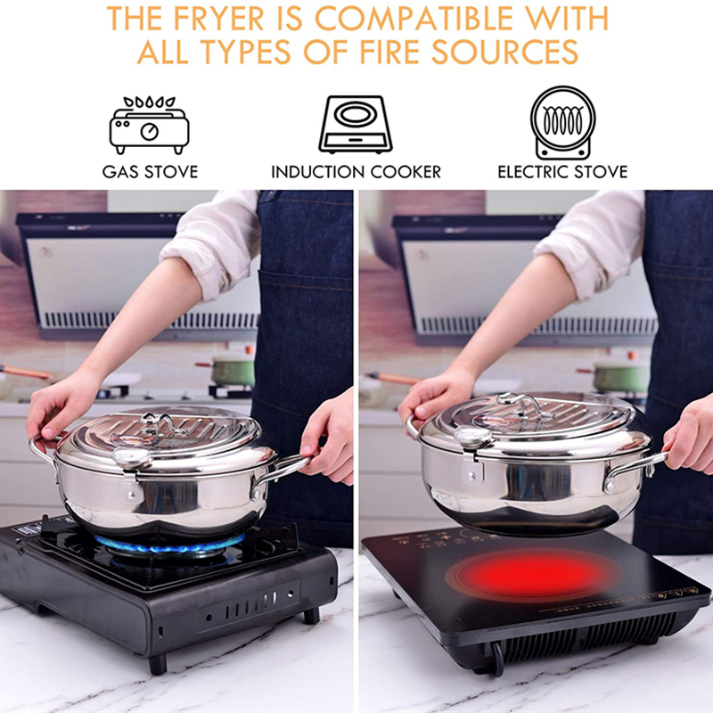 Japanese Deep Frying Pot with  - Commercial Kitchen Appliances recension och pris