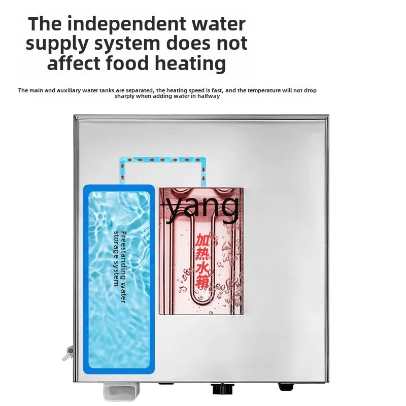 CX breakfast heating steam cab - Commercial Steamer Cabinet recension och pris